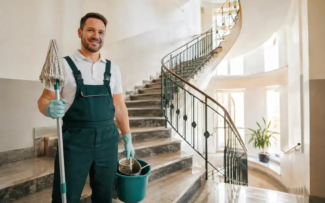 Treppenhausreinigung: Welches Reinigungsintervall ist sinnvoll?